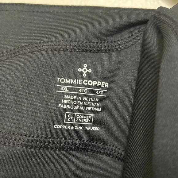 Tommie Copper Women's Capris 4XL Black Compression Back Support Belt Activewear - Picture 12 of 13